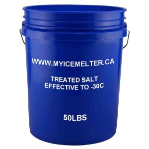 1 Pail - 50lbs of Treated Salt